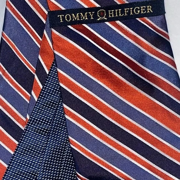 Tommy Hilfiger Tie Bundle: 2 Silk 1 Cotton MSRP $120